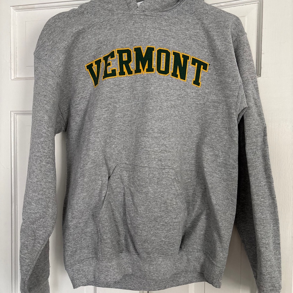 Vermont Catamounts UVM Heather Gray Hoodie